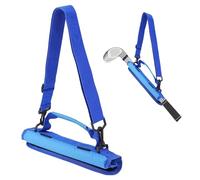 Yuecoom 1 Pièce Sac de Golf,Mini Sac de Golf Portable,Sac de Golf Leger,Sac de Club de Golf à Crochet et Boucle en Nylon,Peut Contenir 3-4 Clubs,pour L'Entraînement sur Le Terrain de Golf（Nylon）