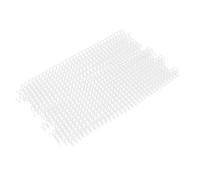 Yuecoom 20pcs Peignes De Reliure en Plastique, Anneau De Reliure en Plastique à Feuilles Mobiles 30 Trous, Anneaux en Spirale en Papier A4 pour Cahier, Album(11mm-Blanc)