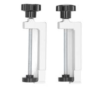 YUECOOM 2PCS Clôture de travail du bois Clamp en aluminium alliage en alliage multifonctionnel Fixage Clip Climps pour le travail du bois