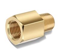 Yuecoom Adaptateur De Pression D'huile, Voiture 1/8 NPT à 1/8 BSPT Raccord De Pression D'huile Expéditeur, Kits De Moteur Automobile Universels