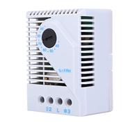 Yuecoom Contrôleur D'humidité, MFR012 Hygrostat Interrupteur D'humidité Contrôleur D'humidité Mécanique Hygrostat Ventilateur Chauffage 35 Mm Rail Din EN50022 Pour Ajusteur(MFR012)