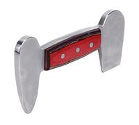 Yuecoom Couteau à Sabot de Cheval, Lame en Acier à Outils incurvée pour Cheval de maréchal-ferrant, Manche en Bois Professionnel, Outils de Coupe de Sabot de Cheval pour