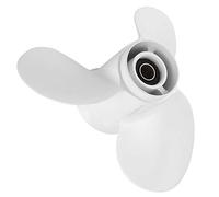 Yuecoom Hélice hors-bord 8 dents cannelées 3 pales 9 1/4 x 12 pour 9.9-15HP 683-45941-00-EL