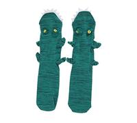 Yuecoom niedliche Cartoon Tierform Socken mittlere Kalb Länge Die ganze Saison Stricksocken für Männer Frauen Größe (Alligator)
