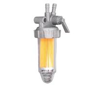 Yuecoom Séparateur d'eau De Carburant, Filtre à Essence Efficace ABS avec Interrupteur pour Générateur Refroidi par Air 170F 178F 186F