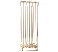 Yuecoom Support de capsule de café de Barista, support de stockage vertical de support de support de dosette de café de 60 pièces pour Nespresso, présentoir de capsule de café or