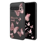 YUECXIN Coque pour Google Pixel 10/Google Pixel 10 Pro, Mode Motif Très Mince Doux Silicone Liquide Soyeux Étui, Premium Antichoc TPU Bumper Protection Complète du Corps Housse. HuDie