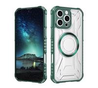 YUECXIN Coque pour Nothing CMF Phone 2 Pro Compatible avec la Charge sans Fil Magsafe, Étui Arrière Texturée Transparente, Housse Silicone TPU Très Mince Antichoc. Vert