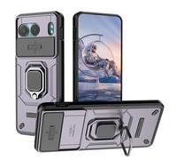 YUECXIN Coque pour OnePlus Nord 4 5G, Étui D'armure de Protection Complète de Qualité Militaire, Dur PC Dos Étui&Souple TPU Bumper Silicone Antichoc Housse, Violet