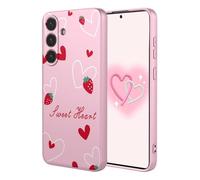 YUECXIN Coque pour Samsung Galaxy S25 FE, Mode Motif Très Mince Doux Silicone Liquide Soyeux Étui, Premium Antichoc TPU Bumper Protection Complète du Corps Housse. AiXin