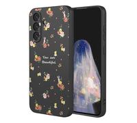 YUECXIN Coque pour Samsung Galaxy S26 5G, Mode Motif Très Mince Doux Silicone Liquide Soyeux Étui, Premium Antichoc TPU Bumper Protection Complète du Corps Housse. HuaDuo