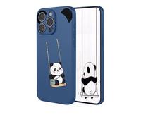 YUECXIN Coque pour Xiaomi 15T Pro, Mode Motif Très Mince Doux Silicone Liquide Soyeux Étui, Premium Antichoc TPU Bumper Protection Complète du Corps Housse. Panda