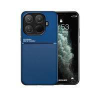 YUECXIN Coque pour Xiaomi 17T 5G, Grâce Exquis Mode Texture Doux Étui, Premium Très Mince Antichoc Antidérapante TPU + PU Bumper Silicone Housse. Bleu