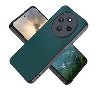 YUECXIN Coque pour Xiaomi Redmi 14C/Poco C75/Poco M7 5G, Étui Robuste et Durable Militaire avec Une Texture Délicate, Housse Ultra-Mince Antichoc Antidérapante Silicone PU+TPU. Vert