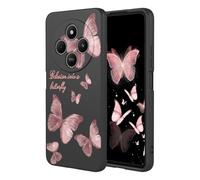 YUECXIN Coque pour Xiaomi Redmi 14C/Poco C75/Poco M7 5G, Mode Motif Très Mince Doux Silicone Liquide Soyeux Étui, Premium Antichoc TPU Bumper Protection Complète du Corps Housse. HuDie