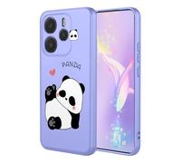 YUECXIN Coque pour Xiaomi Redmi Note 14 5G, Mode Motif Très Mince Doux Silicone Liquide Soyeux Étui, Premium Antichoc TPU Bumper Protection Complète du Corps Housse. XoMao