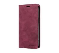 YUECXIN Étui de Luxe pour Vivo V70 FE 5G, Coque Portefeuille en Cuir PU Antichoc avec Support Magnétique & Housse avec Protection RFID Anti-vol, Rouge