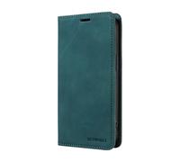 YUECXIN Étui de Luxe pour Xiaomi 15T Pro 5G, Coque Portefeuille en Cuir PU Antichoc avec Support Magnétique & Housse avec Protection RFID Anti-vol, Bleu