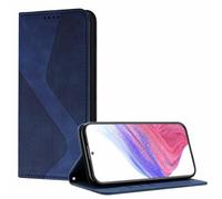 YUECXIN Étui pour Xiaomi Redmi A7 Pro 4G/POCO C85X 5G, Housse en Cuir PU de Qualité avec [Fentes pour Cartes] [Fonction Support] [Fermeture Magnétique] Coque Portefeuille Flip Case, Bleu
