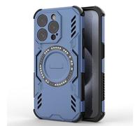 YUECXIN Magnetique Coque pour Vivo X200 FE 5G Compatible avec Magsafe, Housse Étui de Protection Antichoc de Qualité Militaire avec Airbags aux Quatre Coins. Bleu