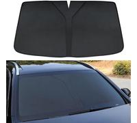 YUEDAM Pare-Soleil Voiture pour Pare-Brise pour Ford Puma St-Line 2020 2021 2022 2023, Couverture de Pare-Brise Avant Pliable Portable Protection Solaire Accessoires Anti-UV