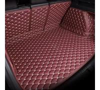 YUEDAM Tapis Coffre Voiture pour BYD/Song/Plus/Champion/DMi EV/Seal U 2023 2024, Couverture Complète Cuir Coffre Plancher Doublure Coussin ImperméAble Antirayures Accessoire Voiture,E/Red
