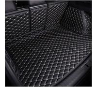 YUEDAM Tapis De Coffre Voiture pour BMW X1 U11 U12 (2023 2024 2025), Cuir PU Protection Coffre Voiture Et Anti-Usure Entièrement Entouré Tapis Coffre Voiture,A/Black and White