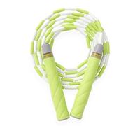 YUEDONG Corde à sauter réglable ultra douce pour enfants débutants - Corde à sauter sans enchevêtrement avec perles en TPU souple en guimauve, poignées ergonomiques antidérapantes, son de clic