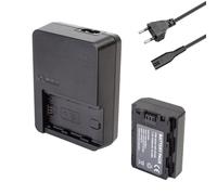 YUEFANSEN Kit Batterie NP-FZ100 & Chargeur BC-QZ1 2280mAh Lithium-Ion | Compatible avec Sony A7III A7IV A7C ZV-E1, protection multicircuit, charge rapide, 100-240V universel, compact pour voyage