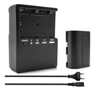 YUEFANSEN LP-E6 LP-E6N LC-E6 LC-E6E Batterie Chargeur Compatible avec Canon EOS R6 Mark II,R5,RP,R7,R8,5D Mark IV,6D Mark II,90D,5D Mark III,7D Mark II,R6,R5 C,6D,80D,70D,60D