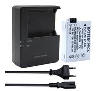 YUEFANSNE LP-E8 - Batterie et Chargeur de Batterie LC-E8, compatibles avec Les Canon EOS Rebel T2i, T3i, T4i, T5i, EOS 700D, 550D, 600D, 650D, Kiss X5, X6, X4, X7i appareils Photo Reflex numériques