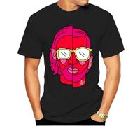 YUEFEIFAN Casual-Comfortable-Short-Sleeve-Homme-EU-Size-Cotton-Tee-Shirt-6970X-PNL-Tshirt-Le-Monde-Chico