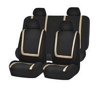 YUEGOO Ensembles Complet Housse Siège Voiture Couvre pour Mini Clubman (2007-2015) [R55], Couverture Sièges Voiture pour Avant Arrière Protecteurs, Respirant Maille Polyester,E-Gold