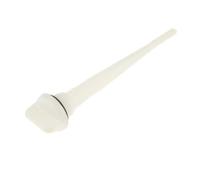 Yuegtik pour Accessoires De Moto CG125 150 Jauge De Niveau D'huile Moteur Bâton 146 Mm Jauge Bouchon De Remplissage D'huile Réservoir Bouchon Thermomètre(White)