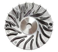 yuegu Poulie extérieure de variateur 122,5 mm, 15 dents, compatible avec les scooters Jog125 AS125 GT125 Majestic125i, système d'embrayage CVT yuegu