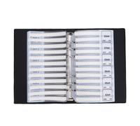 YUEHISY 0603 Book D'échantillon D'inductance, 64 Valeurs X 50pcs Kit D'assortiment D'inductance SMD Multicouche, pour L'enseignement de la Réparation de L'épreuve électronique