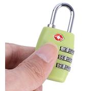 YUEHISY 1 PC Mode Réinitialisable Combinaison de Chiffres Mot de Passe Voyage Bagages Valise Serrure Cadenas Vert (GREEN)