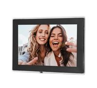 YUEHISY 10.1 "Crame Photo Numérique WiFi Intelligent - 32 Go, écran Tactile HD, Support Multi-Langues, Album Cloud, Contrôle des Applications Mobiles, pour la Maison, (Prise UE)