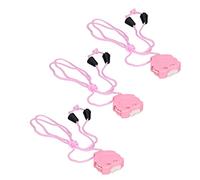 YUEHISY 3 Pièces Compteur de Rangs de Tricot Petit Portable Rose | Compte les points et les rangs, Design compact, Construction en plastique rose, 3 compteurs inclus