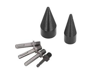 YUEHISY 6 Pièces Foret Fendeur de Bois 32mm 42mm Détachable Robustesse | Multifonction, deux diamètres, haute efficacité, ce foret fendeur de bois, traité thermiquement pour faciliter la coupe.