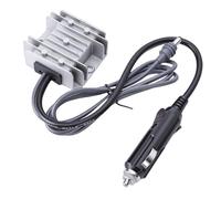YUEHISY Adaptateur Convertisseur élévateur CC, Mini Parabole 12 V à 24 V à 30 3,5 A, Convertisseur d'alimentation de Voiture avec Allume-Cigare, pour Voiture Camion Hors Réseau