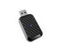 YUEHISY Adaptateur de Carplay sans Fil, BT 5.0 Boîte de Convertisseur Automatique Câblé à Wireless, avec Adaptateur de Type C, Conception Compacte, Prise et Jeu
