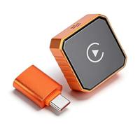 YUEHISY Adaptateur de Jeu de Voiture sans Fil et Dongle Automatique Android, Convertisseur Filaire vers sans Fil 2-en-1 Plug and Play avec WiFi Double Bande 2.4G/5G (Motif Blanc)