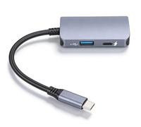 YUEHISY Adaptateur de Lunettes USB C vers AR, Chargez et Jouez avec Sortie Vidéo 4K 60 Hz, pour Ordinateur Portable Steam Deck