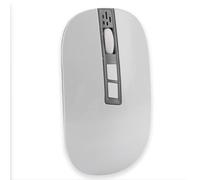 YUEHISY AI Mouse for PC Ordinateur Portable, Chatppt AI Mouse Voice activé, Souris Ergonomique Rechargeable Intelligente avec Un résumé en Temps Réel (White)