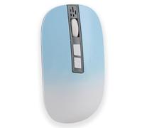 YUEHISY AI Smart Mouse avec Contrôle Vocal, CHATGPT a activé la Souris sans Fil pour la Traduction de Transcription en Temps Réel, pour PC, Ordinateur Portable, MacOS (Lac Bleu)