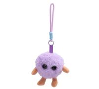 YUEHISY Animal en Peluche Intelligent AI, Interactif éducatif avec Interrupteurs Tactiles Cachés, Mode Conteur Ami Enseignant, 66 Langues, Yeux émotionnels, pour Enfants (Purple)
