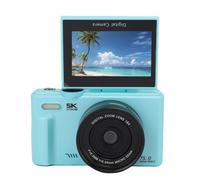 YUEHISY Appareil Photo Numérique 5K, Appareil Photo sans Miroir WiFi 75MP Autofocus avec 3 "écran Flip, Zoom Numérique 18x, Grand Angle et Macro-Objectif, pour la Photographie