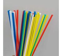 YUEHISY Barres de Soudage Plastique 50 Pièces 5 Couleurs pour Soudeuse | Résistant aux acides et à la corrosion, bonnes caractéristiques électriques, propriétés d\'isolation haute fréquence