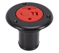 YUEHISY Boat Deck Filler avec Chaîne en Acier Inoxydable et Joint Torique | Construction en plastique ABS avec joint torique, finition poncée avec marquage FUEL en gras, chaîne en acier inoxydable